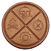 The Hazy Camper - Mochaccino 1:1 THC:CBD Milk Chocolate