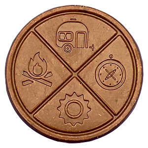 The Hazy Camper - Mochaccino 1:1 THC:CBD Milk Chocolate