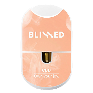 Blissed - Breathe Strawberry Lemonade 1:1 (Liquid Diamond : Cbd) 510 Thread Cartridge