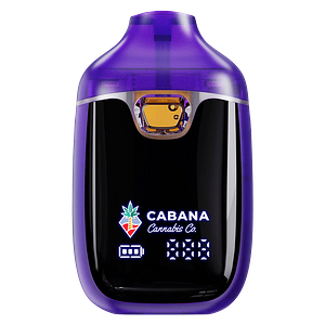 Cabana Cannabis Co. - Grape Puffs Liquid Diamond AIO