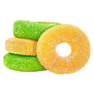 Olli O's - Sour Kiwi & Mango THC/CBG/CBD