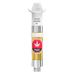 Wild West - 95+ Naked Cowboy Liquid Diamonds 510 Thread Cartridge