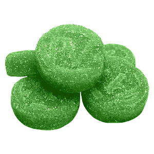 Platinum - Green Apple Balanced THC:CBD Gummies