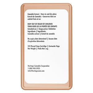 Adults Only - Crème Royale Kush Nsfw Liquid Blunt Dia 510 Thread Cartridge image 3