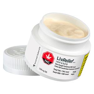 LivRelief Infused - Cbd 1200 Extra Strength Transdermal Cream