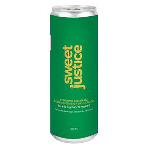 Sweet Justice - Lemonade Ginger Ale 10 + 10 CBG