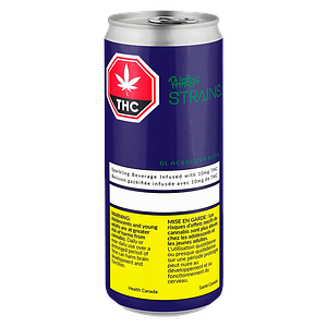 Phresh Strains - Blackberry Kush Sparkling Water