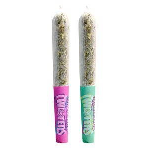 RIZZLERS - Twisters - Rainbow Booty + Bubba Bomb Infused Pre Roll image 1
