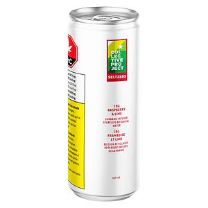 Collective Project - Raspberry & Lime CBG Sparkling Botanical Water