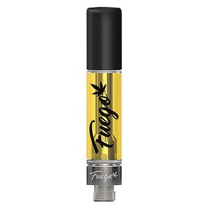 Fuego Red - White Rntz Liquid Diamond 510 Thread Cartridge