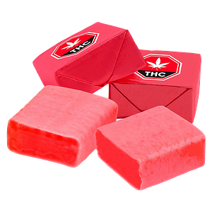 Twiddles - 1:1:1:1 Original Cherry Taffy THC/CBN/CBG/CBD