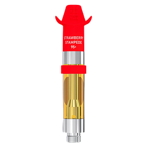 Wild West - 95+ Strawberry Stampede Liquid Diamonds 510 Thread Cartridge