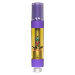 Cabana Cannabis Co. - Grape Puffs Liquid Diamond Vape 510 Thread Cartridge