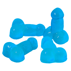 Censored Edibles - Blue Raspberry Penis Gummies
