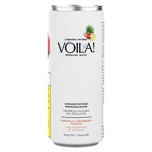 Voila! - Pineapple & Strawberry Cannabis-Infused Sparkling Water
