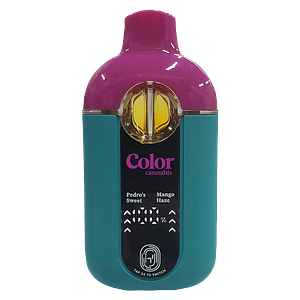 Color Cannabis - Pedro’s Sweet + Mango Haze Live Resin Dual AIO Vape