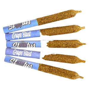 Status - Grape Blast Liquid Diamond Infused Kief Coated Pre-Roll