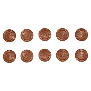 Rosin Heads - Milk Chocolate Hash Rosin Coin