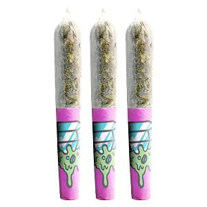 RIZZLERS - Diamond Handz - Peachy Queen Diamond Infused Pre Roll
