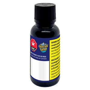 Glacial Gold - Max Strength CBD 200 Drops (T-Free)