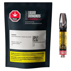 DEBUNK - Strawnana Liquid Diamonds 510 Thread Cartridge image 4
