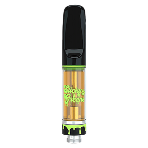 Sticky Greens - Blue Shark - Liquid Diamonds 510 Thread Cartridge