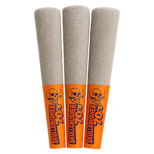 Skullcrusher 70's by RAD - Quad Diamond Infused Pre Roll - Iced Orange