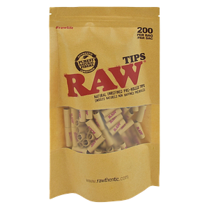 Raw - Natural Unrefined Pre Rolled Tips