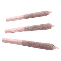 Queen of Bud - Rose Quartz Infused Rose Diamond Coated Pre Roll