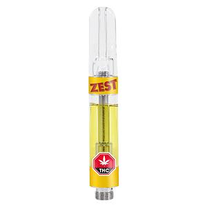 Zest Cannabis - Cherry Blast Shatter & Liquid Diamond 510 Thread Cartridge