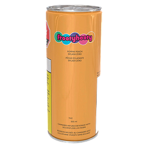 Frootyhooty - Poppin Peach Splash Zero