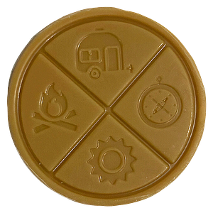 Laughing Ass - Caramel Gold Full Spectrum THC Chocolate