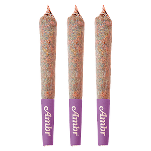 AMBR - Indica Og Kush Distillate Infused Pre Roll