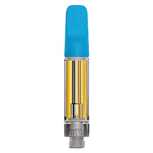 Happy & Stoned - Big Blue Razz Disty+Diamond 510 Thread Cartridge
