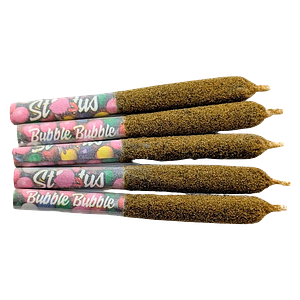Status - Bubble Bubble Liquid Diamond Infused Kief Coated Pre-Roll