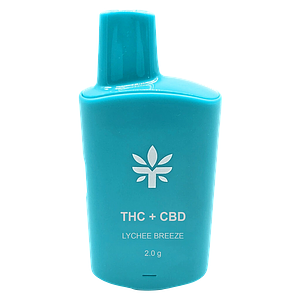 TYTAN Mega Effects - 3:2 THC:CBD Eaze AIO - Lychee Breeze