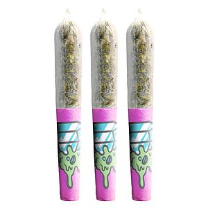 RIZZLERS - Diamond Handz - Peachy Queen Diamond Infused Pre Roll