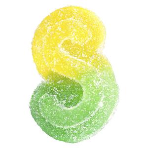 SOURZ by Spinach - Fully Blasted Mango Lime 1:1 CBC THC Gummies