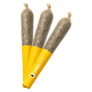 Dab Bods - Lemonberry 60’s+ Double Infused Pre Roll
