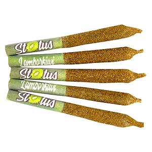 Status - Lamborkiwi Liquid Diamond Infused Kief Coated Pre-Roll
