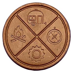 The Hazy Camper - Mochaccino 1:1 THC:CBD Milk Chocolate