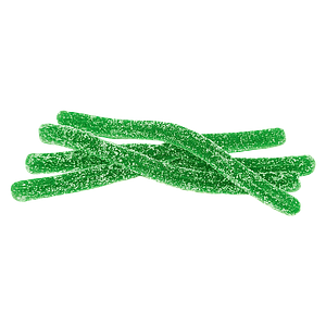 Strings - Kiwi Melon Apple Live Rosin 1:1 CBG Gummy Ropes