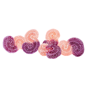 SOURZ by Spinach - Tropical Triple Berry 2:1 Soft Chews