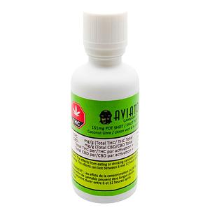 Aviator Cannabis Co. - 151 mg Pot Shot Coconut-Lime