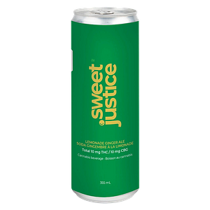 Sweet Justice - Lemonade Ginger Ale 10 + 10 CBG
