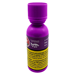 TYTAN Dope Drops - 2:1 THC:CBN Chill Drops - Grape