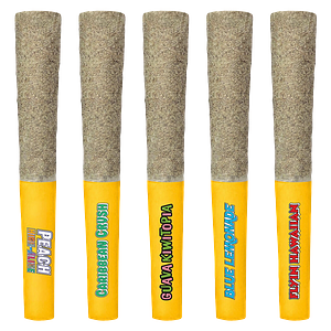 Trippy Sips - Fruit Punch 5 - Liquid Diamond Double Infused Pre Roll